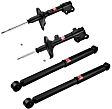 SET-KY334364-C Front and Rear, Driver and Passenger Side, GR-2/Excel-G Series