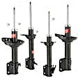 SET-KY334370 Front and Rear, Driver and Passenger Side Bare Strut