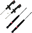 SET-KY334431-C Front and Rear, Driver and Passenger Side, FWD, GR-2/Excel-G Series