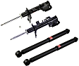 SET-KY335032-C Front and Rear, Driver and Passenger Side, GR-2/Excel-G Series