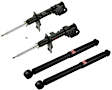 SET-KY335035-C Front and Rear, Driver and Passenger Side, RWD, GR-2/Excel-G Series