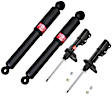 SET-KY339085-C Front and Rear, Driver and Passenger Side, GR-2/Excel-G Series