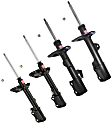 SET-KY339218-C Front and Rear, Driver and Passenger Side Bare Strut, FWD, GR-2/Excel-G Series
