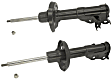 SET-KY339256-F Front, Driver and Passenger Side Bare Strut, GR-2/Excel-G Series