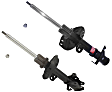 SET-KY339261-F Front, Driver and Passenger Side Bare Strut, GR-2/Excel-G Series