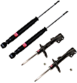 SET-KY339293-C Front and Rear, Driver and Passenger Side, FWD, GR-2/Excel-G Series