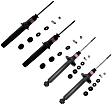 SET-KY340063-C Front and Rear, Driver and Passenger Side Bare Strut, GR-2/Excel-G Series