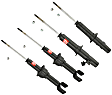 SET-KY341138 Front and Rear, Driver and Passenger Side Bare Strut, GR-2/Excel-G Series