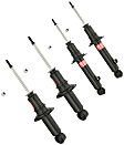 SET-KY341143-C Front and Rear, Driver and Passenger Side Bare Strut, GR-2/Excel-G Series