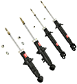 SET-KY341149 Front and Rear, Driver and Passenger Side Bare Strut, GR-2/Excel-G Series