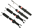 SET-KY341203 Front and Rear, Driver and Passenger Side Bare Strut, GR-2/Excel-G Series