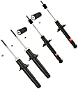 SET-KY341258 Front and Rear, Driver and Passenger Side Bare Strut, GR-2/Excel-G Series