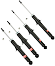 SET-KY341269 Front and Rear, Driver and Passenger Side Bare Strut, GR-2/Excel-G Series