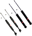 SET-KY341299-C Front and Rear, Driver and Passenger Side, GR-2/Excel-G Series