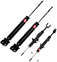 SET-KY341378-C Front and Rear, Driver and Passenger Side, RWD, GR-2/Excel-G Series