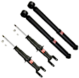 SET-KY341485-C Front and Rear, Driver and Passenger Side, 4WD, GR-2/Excel-G Series