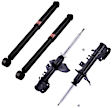 SET-KY343379-C Front and Rear, Driver and Passenger Side, GR-2/Excel-G Series