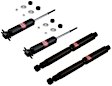 SET-KY344045-C Front and Rear, Driver and Passenger Side Shock, 4WD, GR-2/Excel-G Series