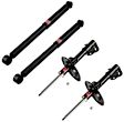 SET-KY344080-C Front and Rear, Driver and Passenger Side, GR-2/Excel-G Series