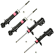 SET-KY344613-C Front and Rear, Driver and Passenger Side Bare Strut, AWD, GR-2/Excel-G Series