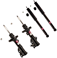 SET-KY348067-C Front and Rear, Driver and Passenger Side, Sedan, GR-2/Excel-G Series