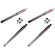 SET-KYKG5196-A Front and Rear, Driver and Passenger Side Shock, 4WD