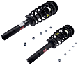 SET-KYSR4075 Front and Rear, Driver and Passenger Side Fully Loaded Strut, Strut-Plus Series