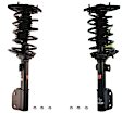 SET-KYSR4103-R Rear, Driver and Passenger Side Fully Loaded Strut, Strut-Plus Series
