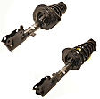 SET-KYSR4112-R Rear, Driver and Passenger Side Fully Loaded Strut, FWD, Strut-Plus Series