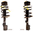 SET-KYSR4177-F Front, Driver and Passenger Side Fully Loaded Strut, FWD, Strut-Plus Series