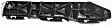 Front, Driver and Passenger Side Bumper Brackets, Side Brace