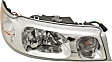 1999 Lincoln Town Car - Driver and Passenger Side Halogen Headlight, With bulb(s), OE Replacement