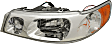1999 Lincoln Town Car - Driver and Passenger Side Halogen Headlight, With bulb(s), OE Replacement