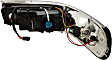 1999 Lincoln Town Car - Driver and Passenger Side Halogen Headlight, With bulb(s), OE Replacement