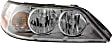 2003 Lincoln Town Car - Driver and Passenger Side Halogen Headlight, With bulb(s), OE Replacement