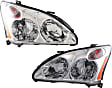 2004 Lexus RX330 - Driver and Passenger Side Halogen Headlight, With bulb(s), USA Built Vehicle, OE Replacement