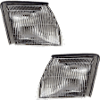 Driver and Passenger Side Halogen Corner Light, Without bulb(s)