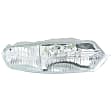 Front, Driver and Passenger Side Fog Lights, Without Bulb(s), Halogen