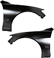 Front, Driver and Passenger Side Fenders