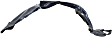 Front, Driver and Passenger Side, Fender Liner