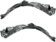 Front, Driver and Passenger Side, Fender Liner