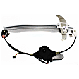 Front and Rear, Driver and Passenger Side Power Window Regulator, With Motor