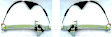 Rear, Driver and Passenger Side Power Window Regulator, Without Motor