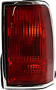 Driver and Passenger Side Halogen Tail Light, Without bulb(s), OE Replacement