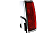 Driver and Passenger Side Halogen Tail Light, Without bulb(s), OE Replacement