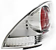 Driver and Passenger Side, Outer Tail Lights, without Bulb, Halogen, Sedan, Mounted on Body