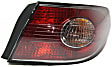 Driver and Passenger Side, Outer Halogen Tail Light, Without bulb(s), OE Replacement, Sedan