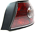 Driver and Passenger Side, Outer Halogen Tail Light, Without bulb(s), OE Replacement, Sedan
