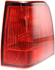 Driver and Passenger Side, Outer Halogen Tail Light, Without bulb(s), OE Replacement