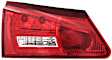 Driver Side, Inner And Outer Halogen Tail Light, Without bulb(s), OE Replacement
